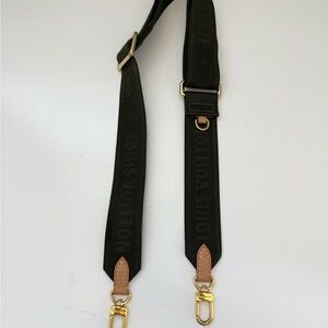 Louis Vuitton Green Strap with Gold Hardware